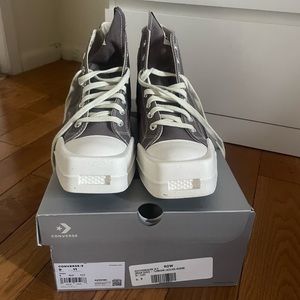 RICK OWENS X CONVERSE TURBODRK LACELESSS HI - DUST